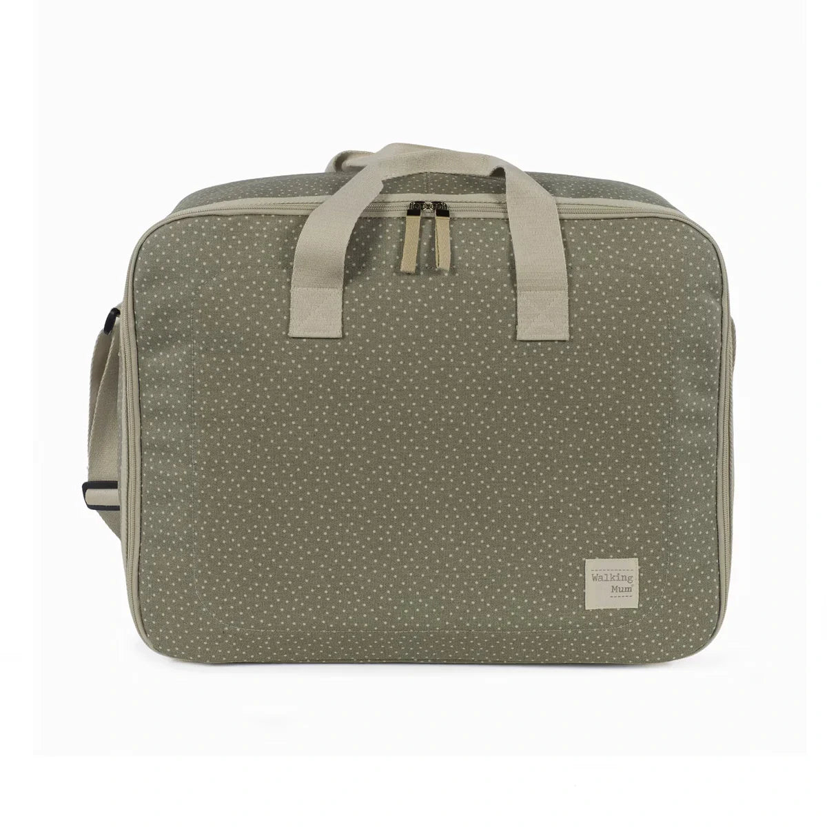 Maleta Walking Mum Topito Poppy Musgo - ALIBEY nens