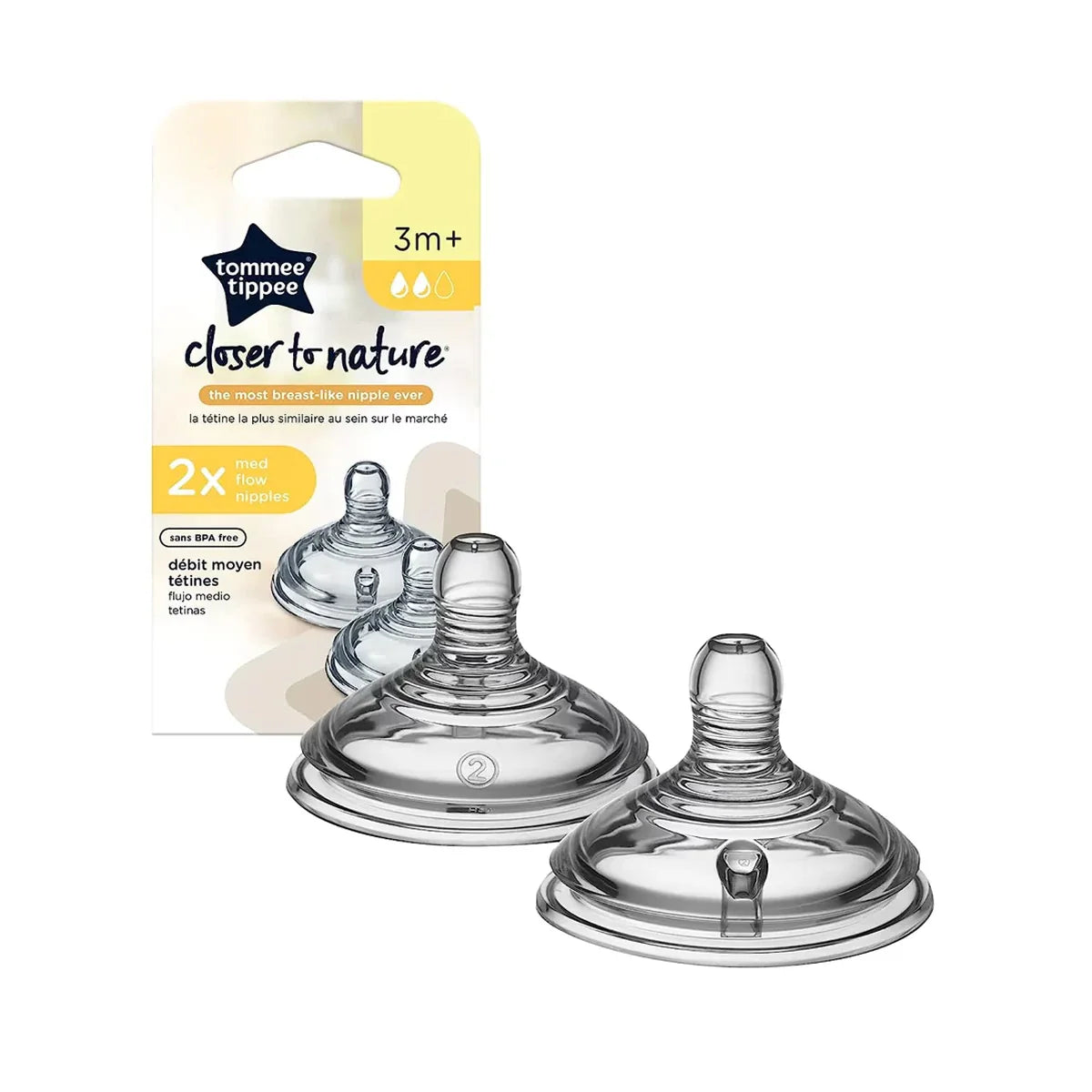 Tetinas Tommee Tippee Flujo Medio - ALIBEY nens