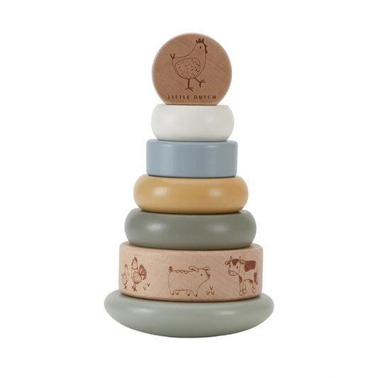 Anillos Apilables Little Dutch Granja