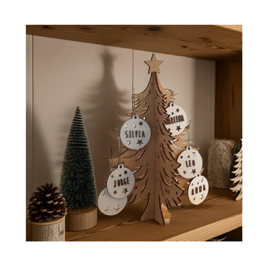 Árbol Navidad Vintiun Madera