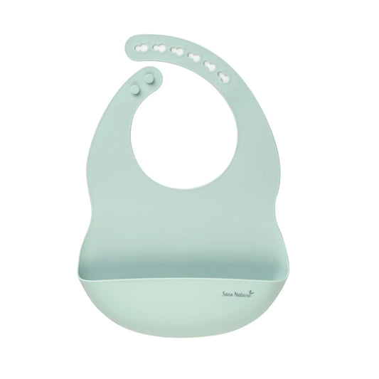 Babero de Silicona Nordic Saro Menta - ALIBEY nens