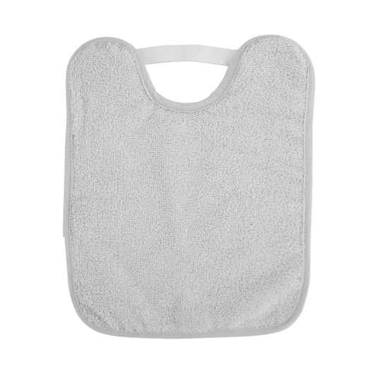 Babero de Rizo con Goma Saro Gris - ALIBEY nens