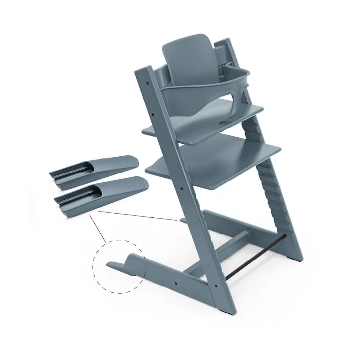 Baby Set² Tripp Trapp Stokke® Fjord Blue - ALIBEY nens