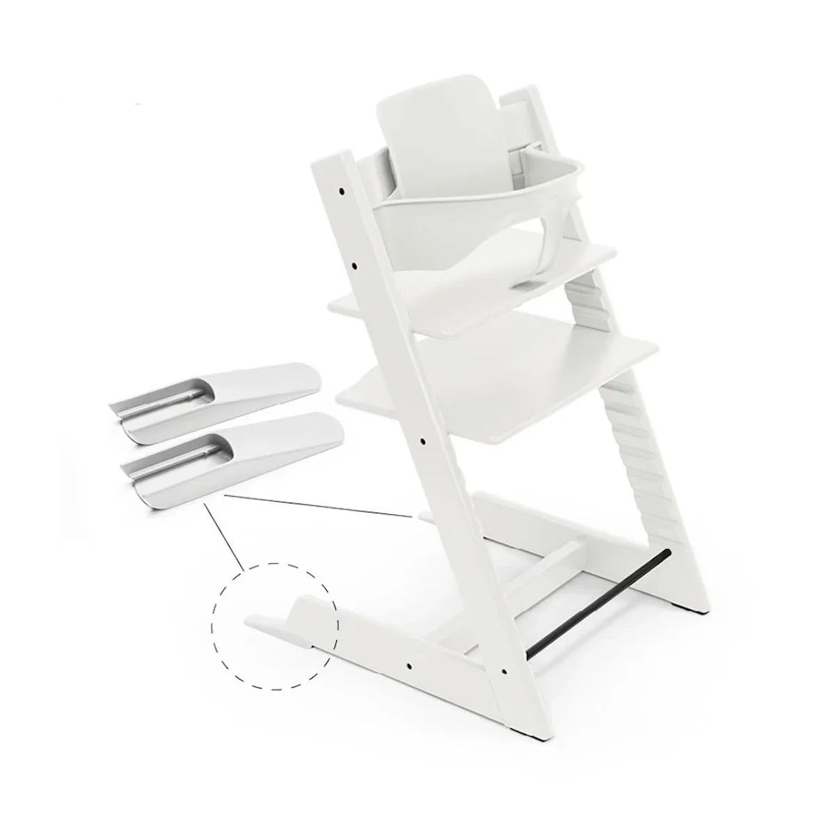 Baby Set² Tripp Trapp Stokke® White - ALIBEY nens