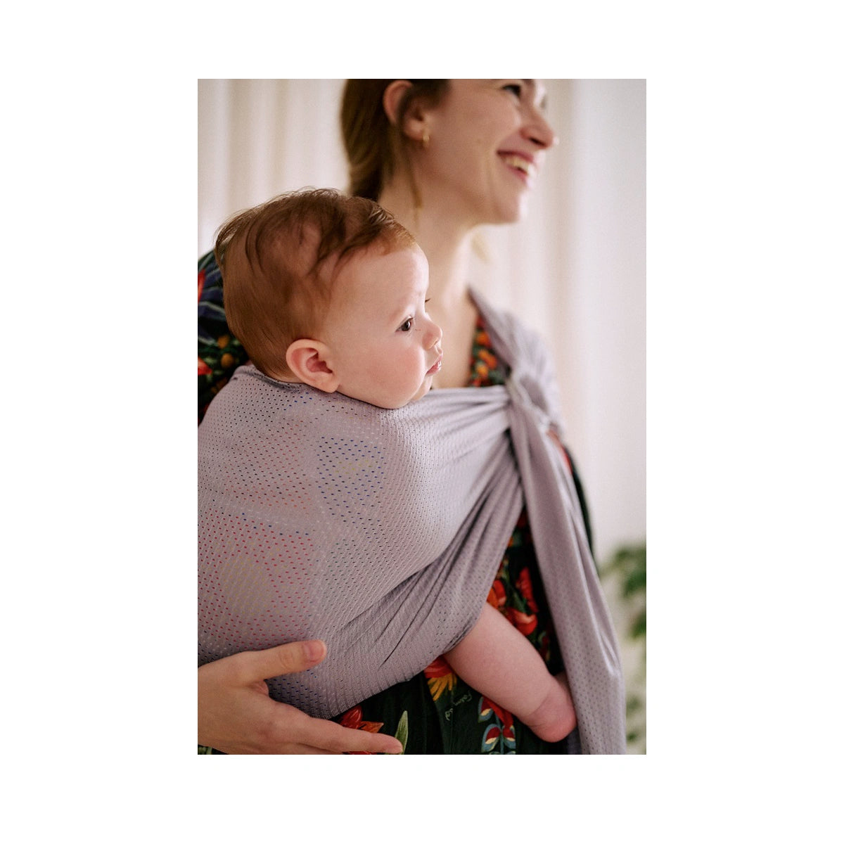 Bandolera Agua Momawo Splash Grey