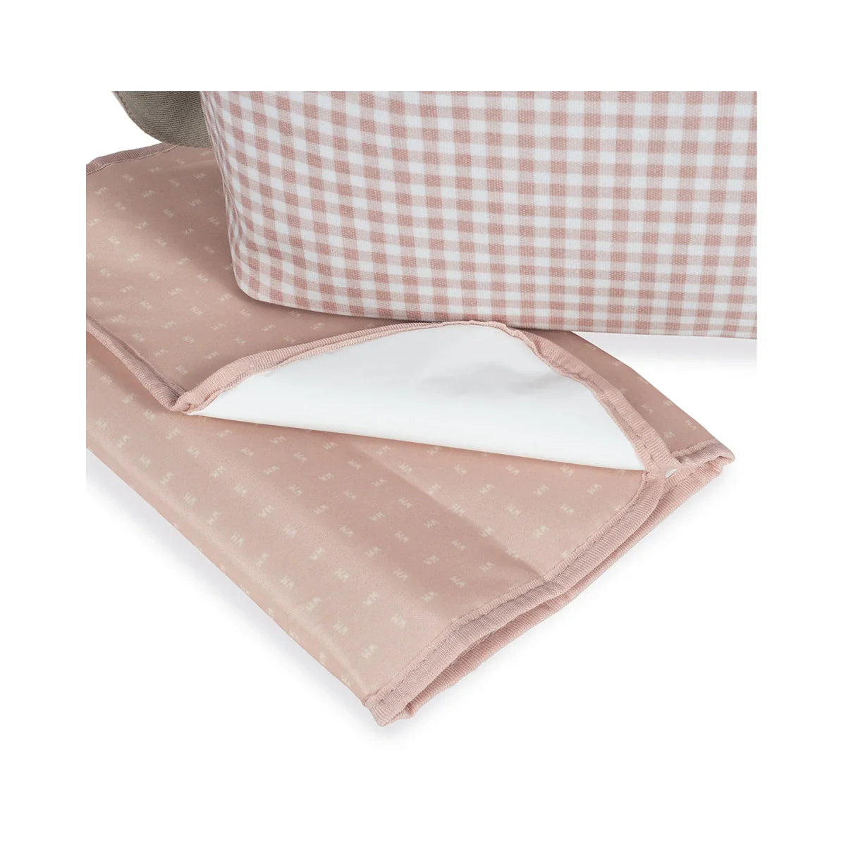 Bolsa Canastilla Walking Mum I Love Vichy Rosa - ALIBEY nens