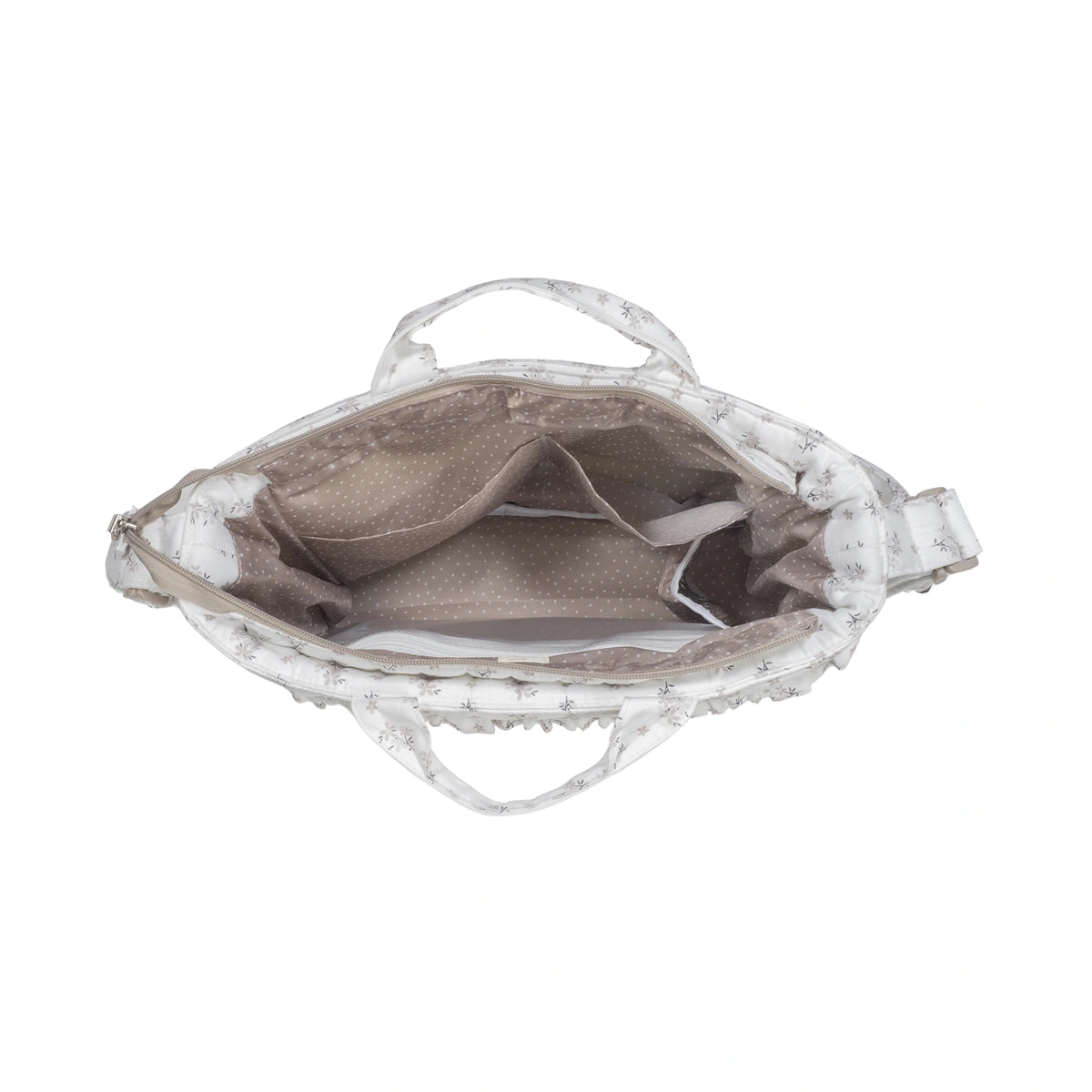 Bolsa Canastilla Walking Mum Botton Flores