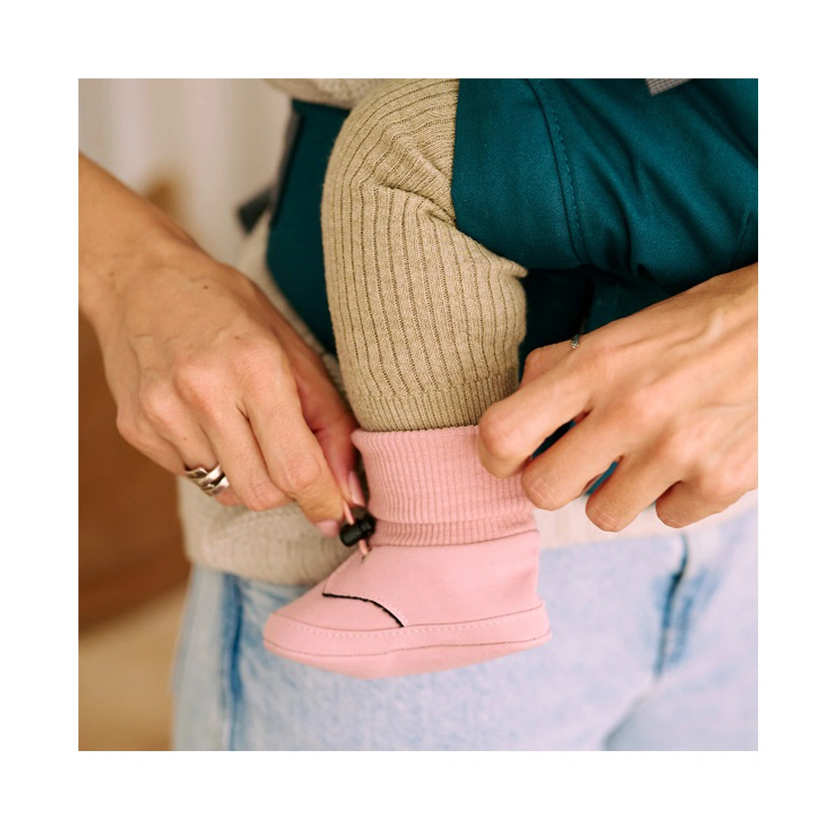 Booties de Porteo Momawo Rose