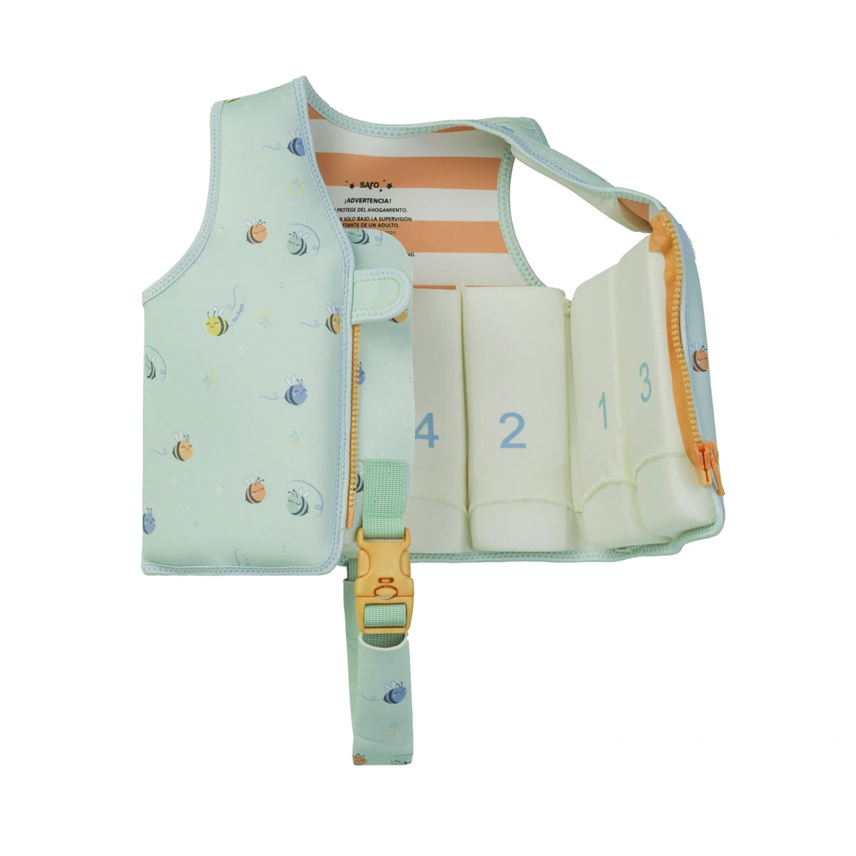 Chaleco Flotador 1-3 años Saro Bee Happy