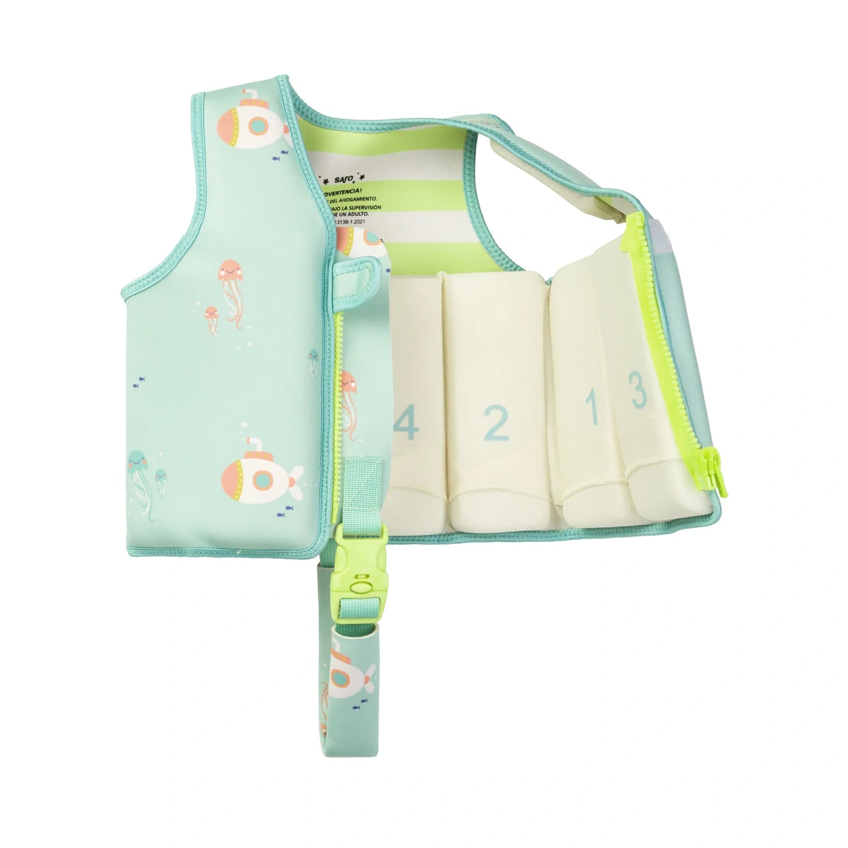 Chaleco Flotador 1-3 años Saro Jellyfish