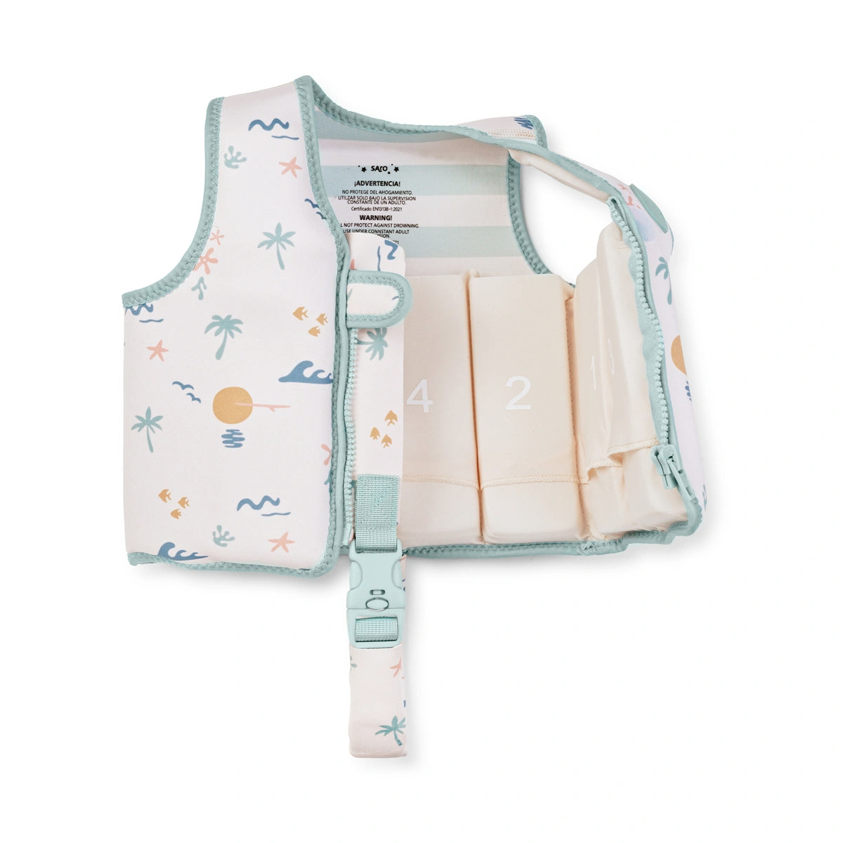 Chaleco Flotador 1-3 años Saro Good Vibes