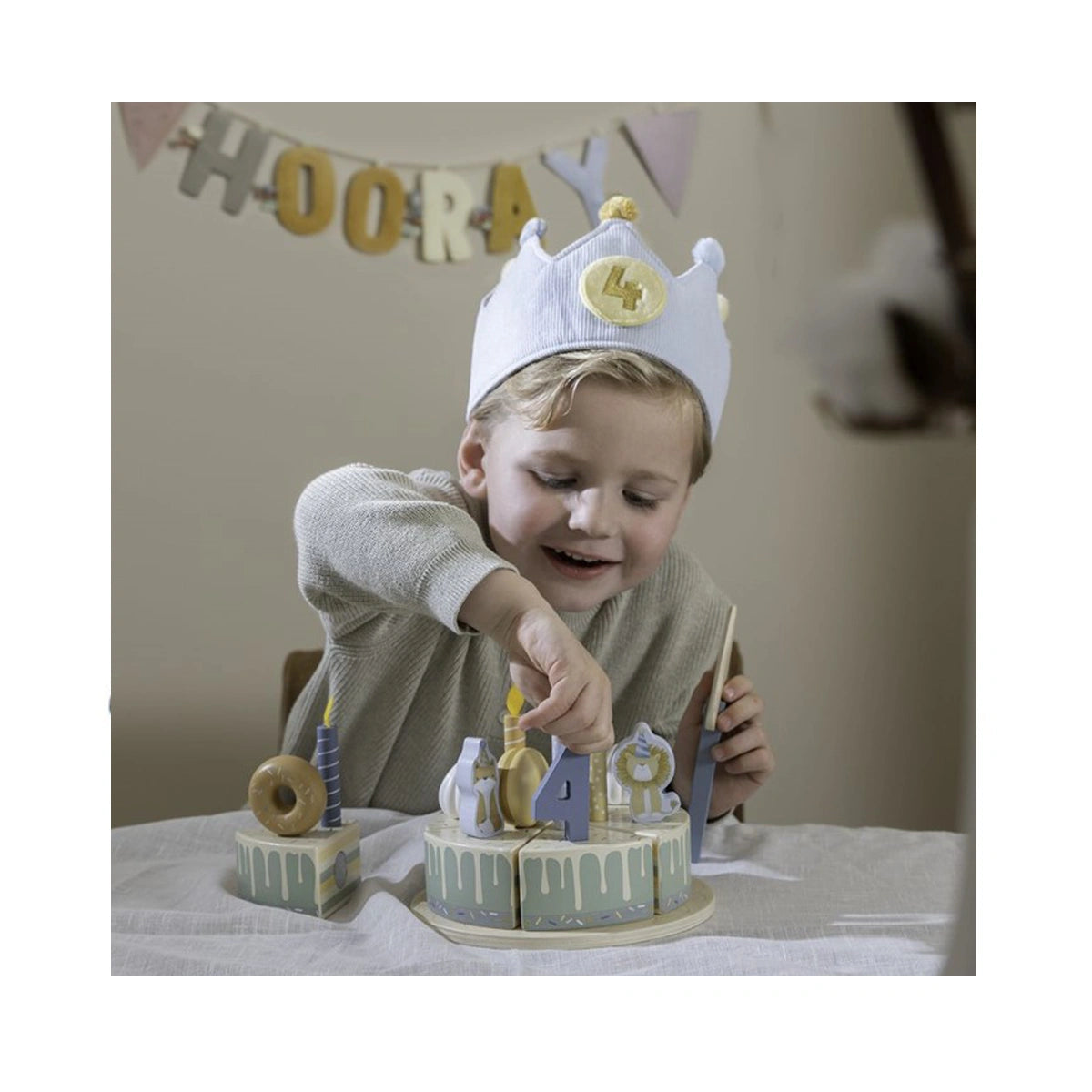 Corona Cumpleaños Little Dutch Blue - ALIBEY nens