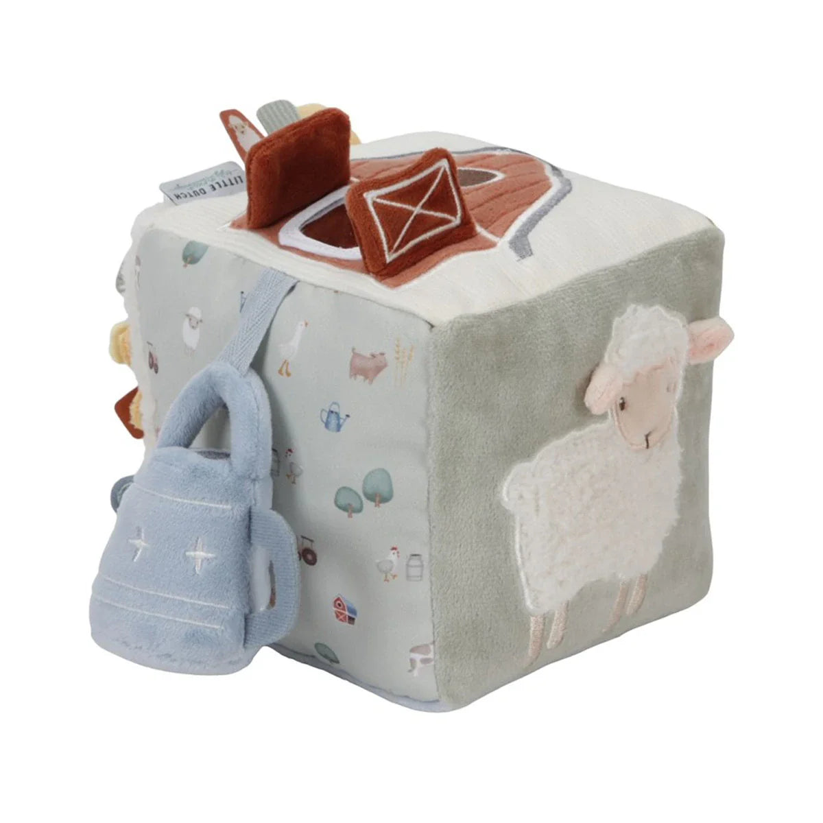 Cubo Blandito de Actividades Little Dutch Pequeña Granja - ALIBEY nens