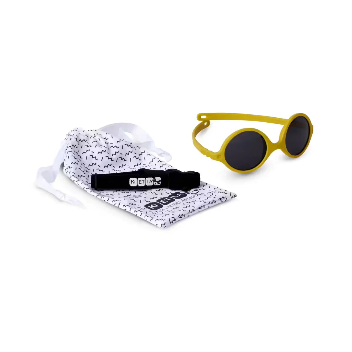 Gafas de Protección Solar 0-12 meses Ki ET LA Diabola Mostaza - ALIBEY nens