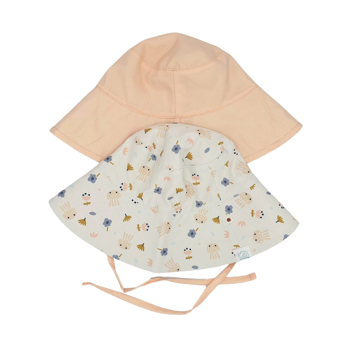 Gorro 9-18 meses Monnuage Bucket Rosa