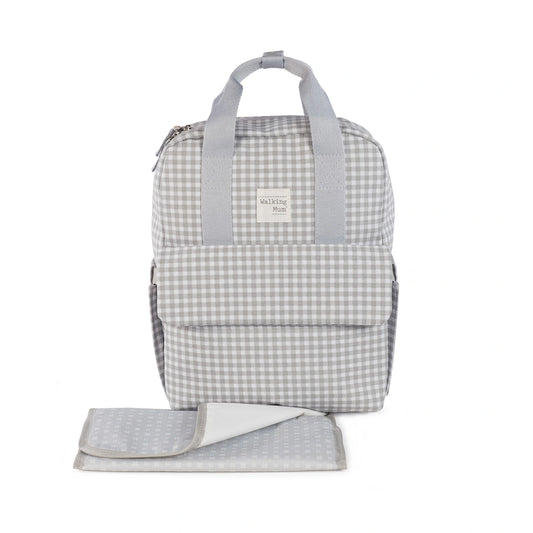 Mochila Walking Mum I Love Vichy Gris - ALIBEY nens