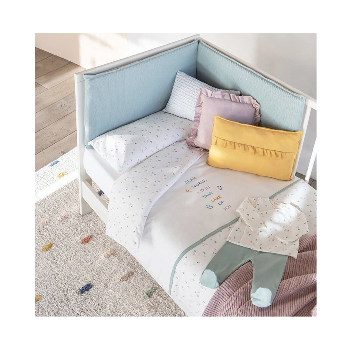 Pack Nórdico Cuna BabyBlic Lavanda