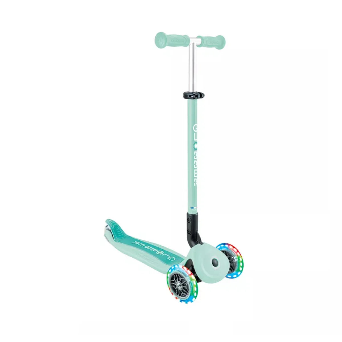 Patinete Go Up Active con Luces Globber Menta - ALIBEY nens