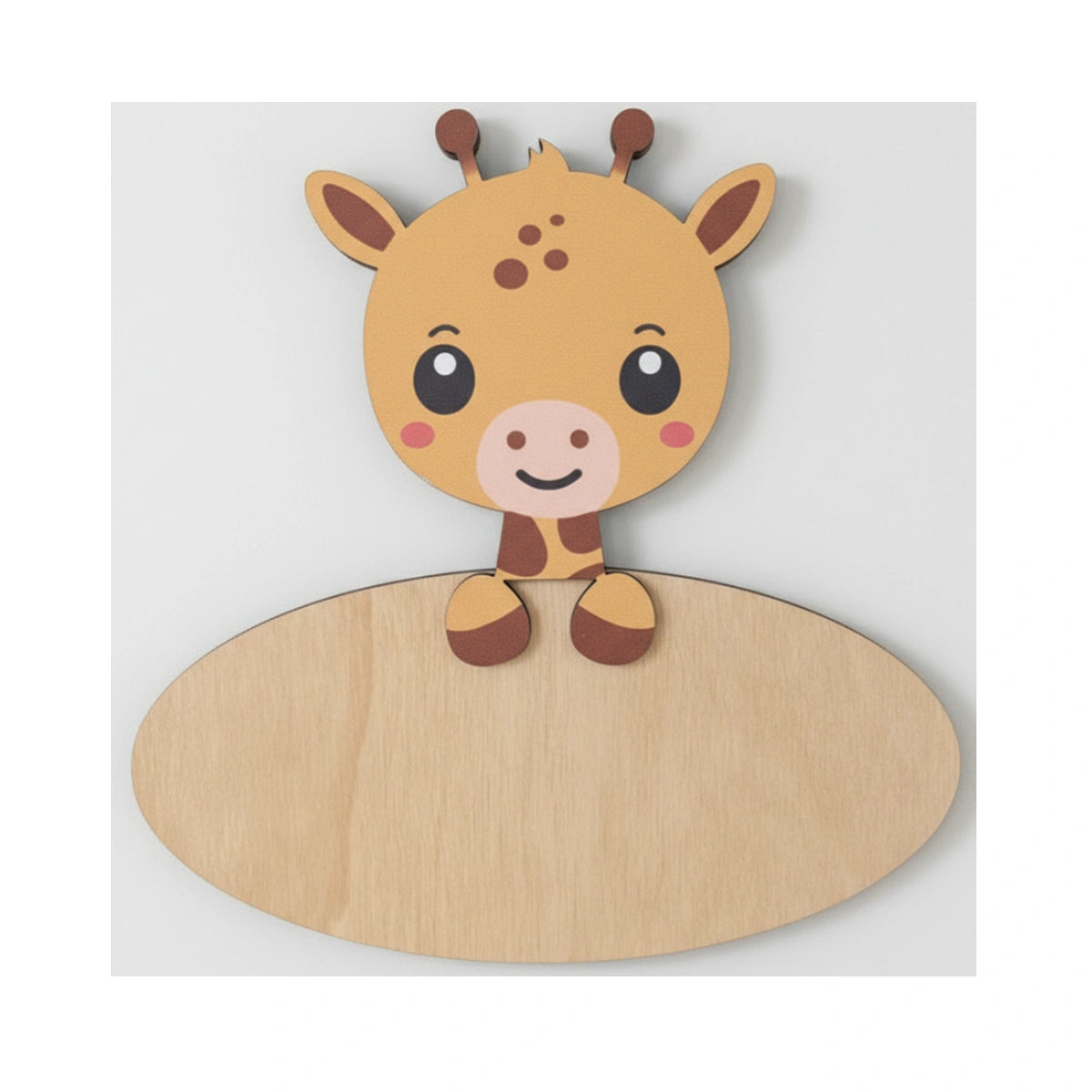 Placa Decorativa Vintiun Jirafa