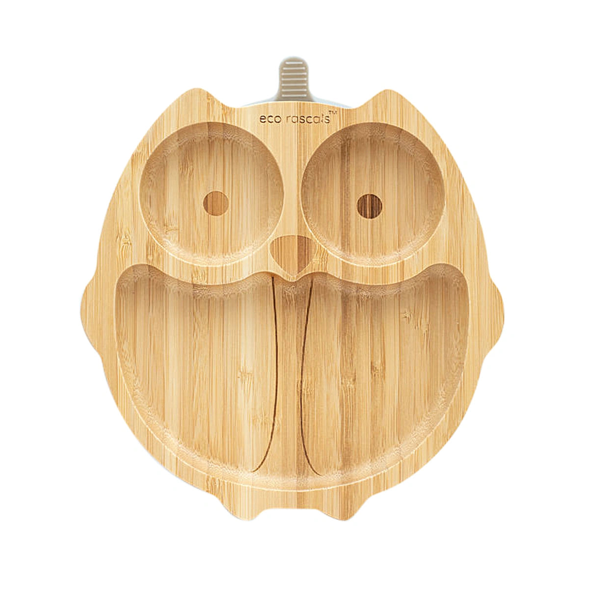 Plato Bamboo Eco Rascals Buho - ALIBEY nens