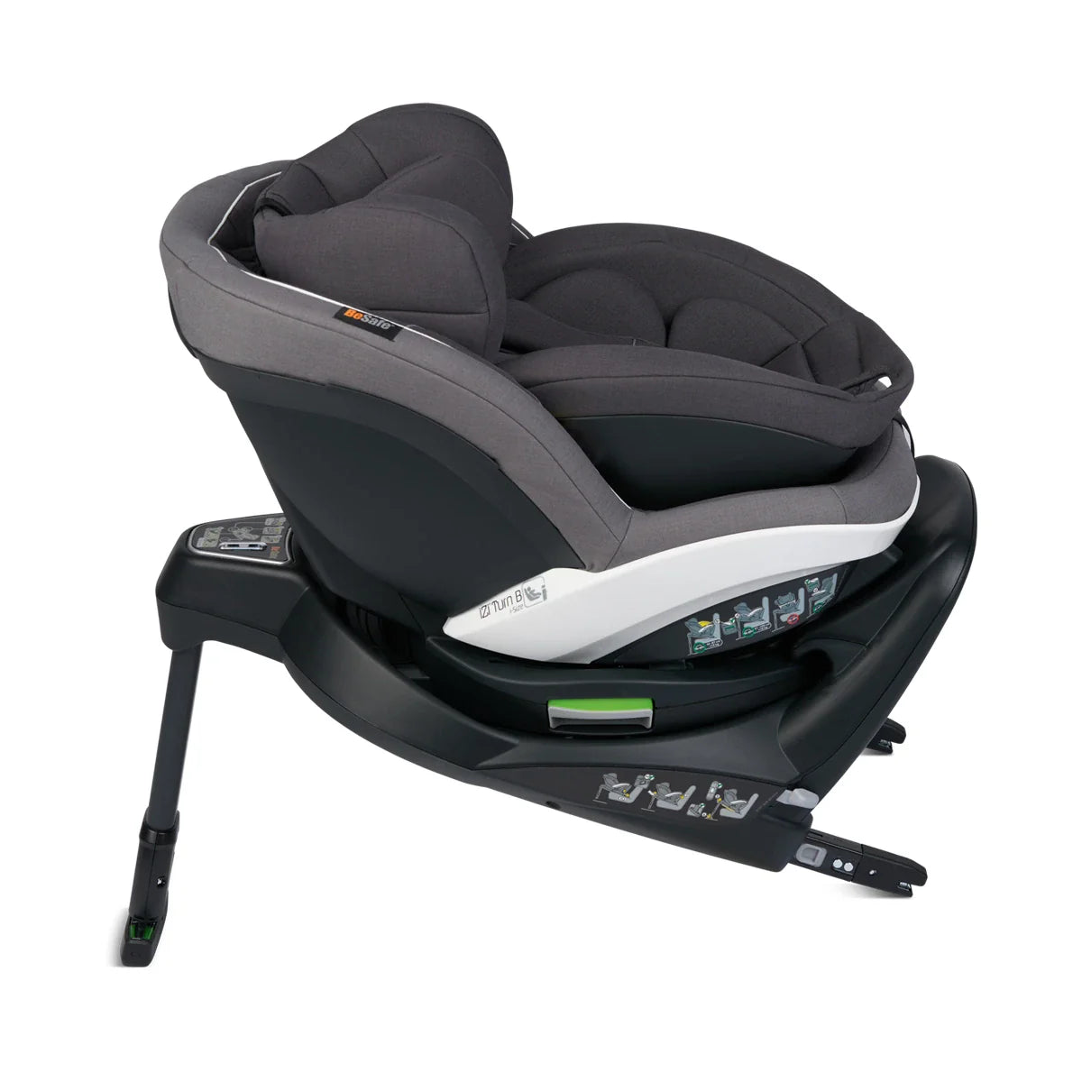 Silla de Coche iZi Turn B i-Size BeSafe Metallic Melange - ALIBEY nens