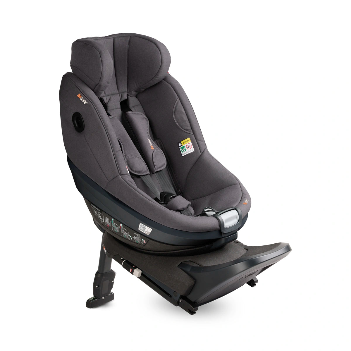 Beyond² 360º con Base BeSafe Dark Grey Melange