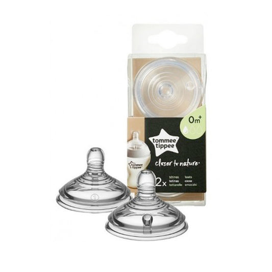 Pack 2 Tetinas Flujo Lento Tommee Tippee