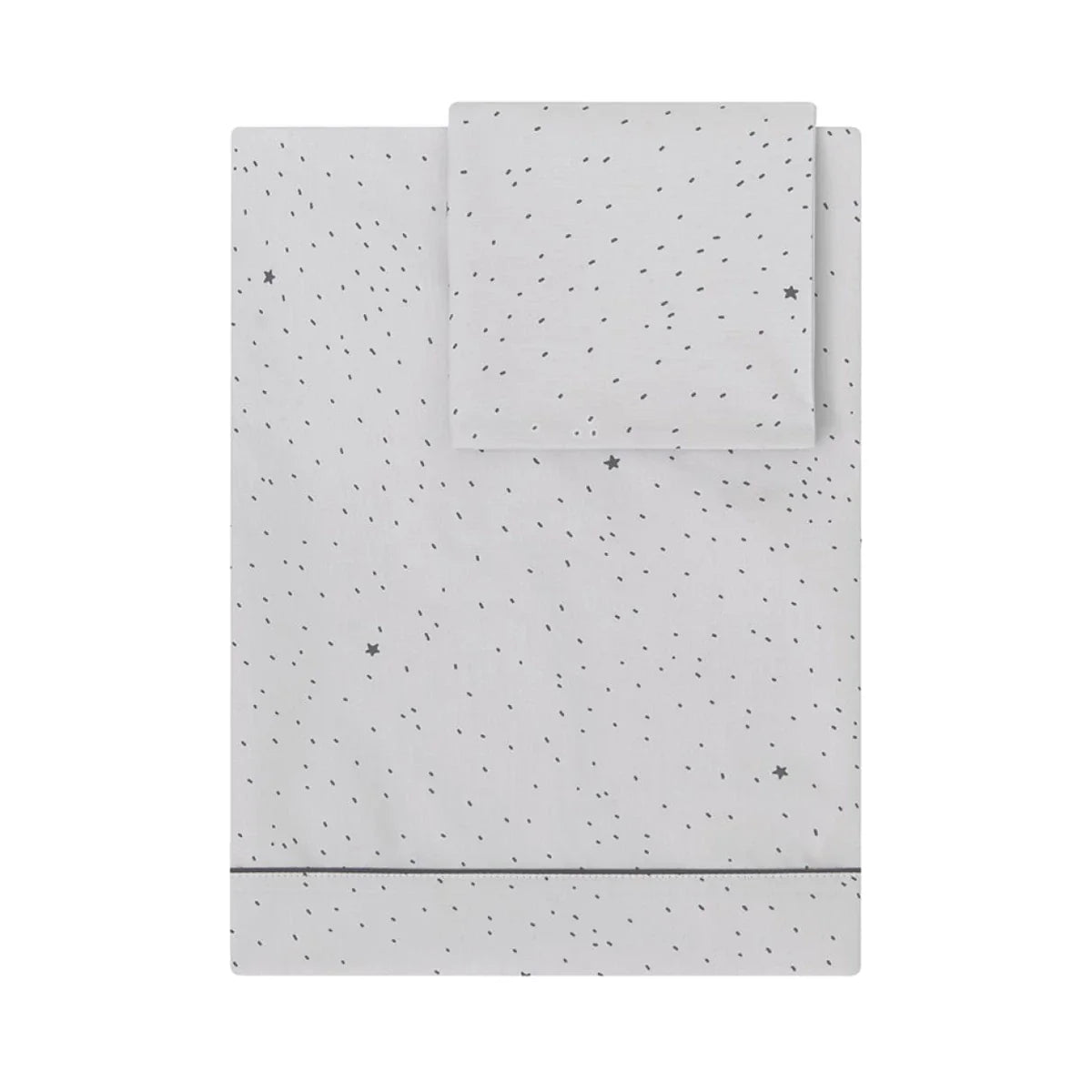 Tríptico de Sábanas Algodón para Maxicuna Petit Praia Night Blue Etoile - ALIBEY nens