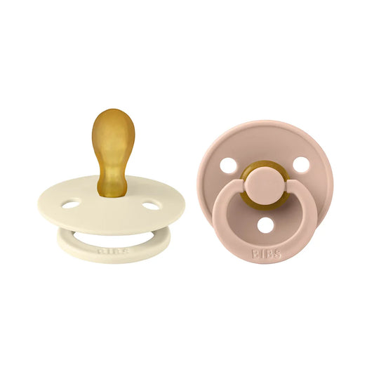 Chupetes Talla 2 BIBS Symmetrical Ivory / Blush - ALIBEY nens
