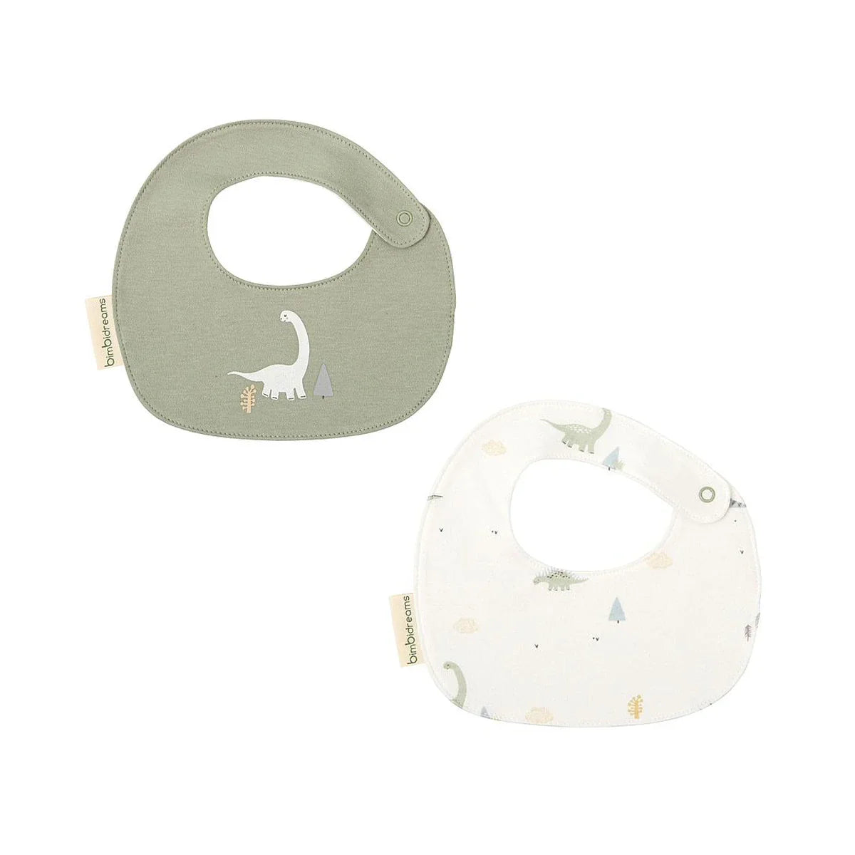 Baberos BimbiDreams Trex Verde - ALIBEY nens