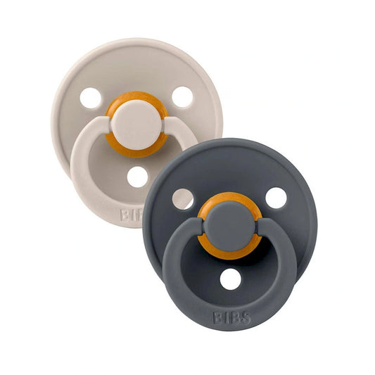 Chupetes Talla 1 BIBS Anatomical Sand / Iron - ALIBEY nens