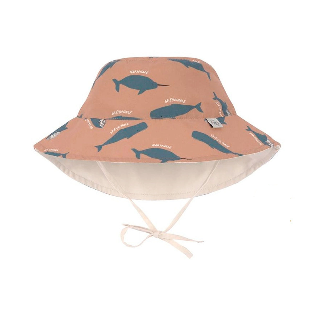 Gorro Solar 3-6 meses Lässig Whale Caramel