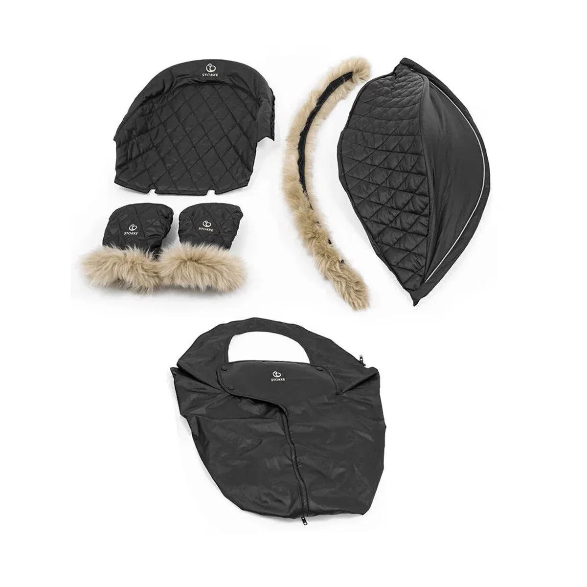 Kit Invierno Xplory® Stokke® Black - ALIBEY nens