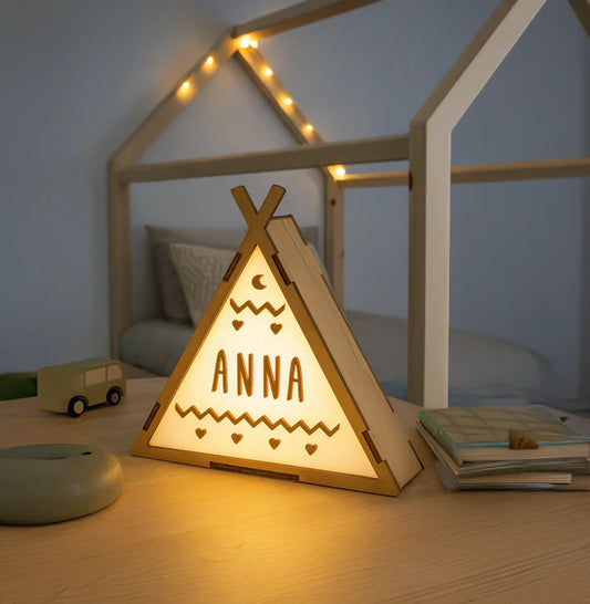 Tipi Quitamiedos Personalizable Vintiun Madera