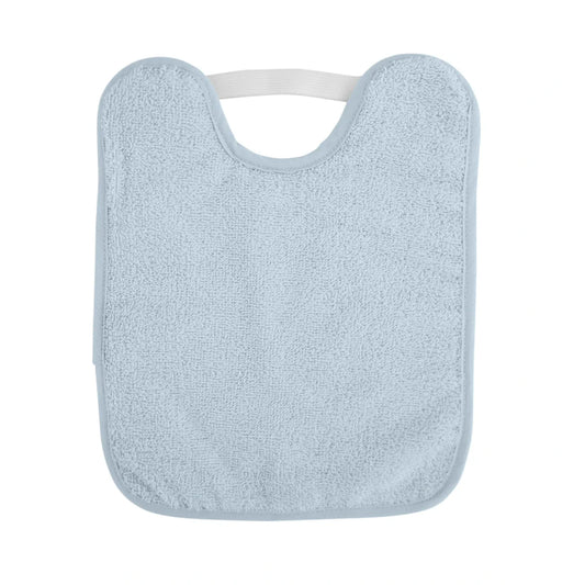 Babero de Rizo con Goma Saro Azul - ALIBEY nens