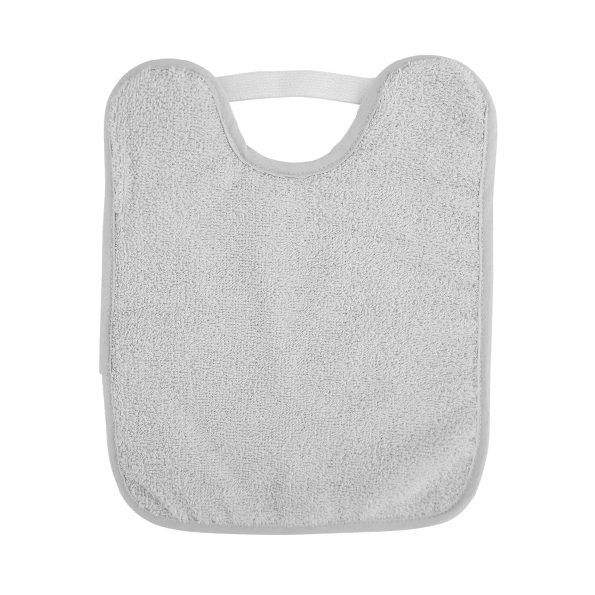 Babero de Rizo con Goma Saro Gris - ALIBEY nens