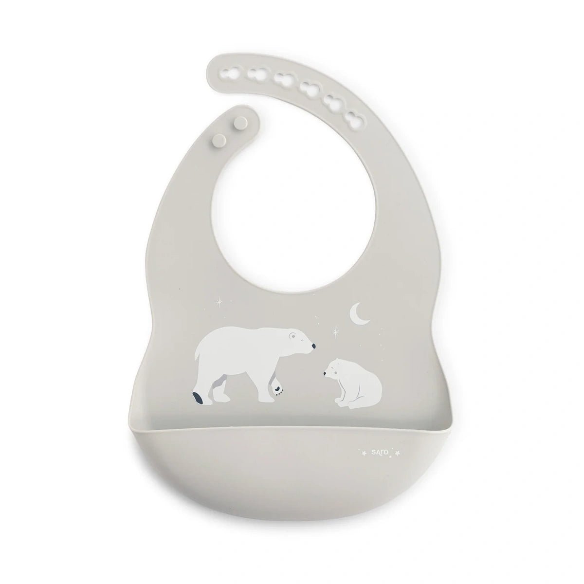 Babero Silicona Saro Polaris