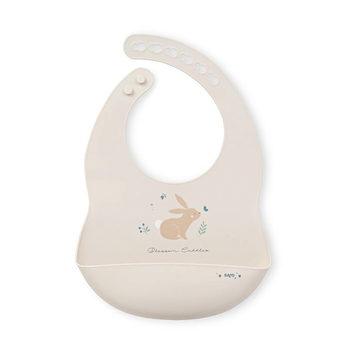 Babero Silicona Saro Cotton Bunny