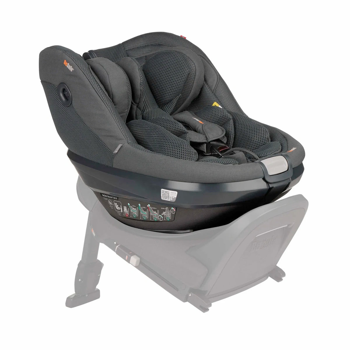 Beyond² 360º B con Base BeSafe Anthracite Mesh