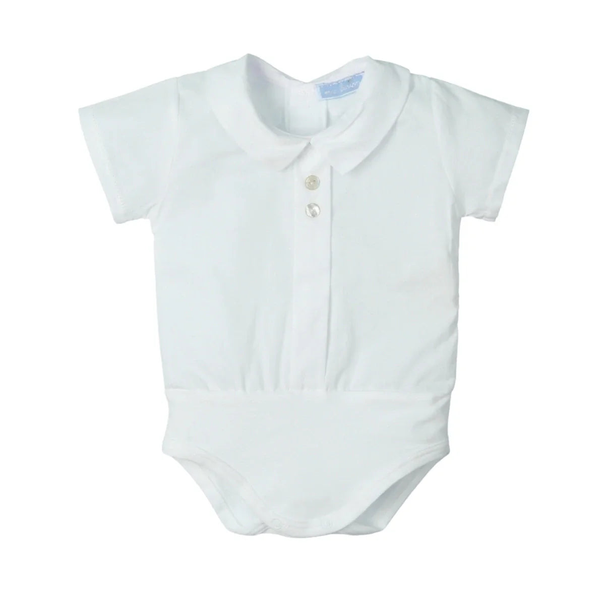 Body Camisa 1 Mes Mac ilusión Blanco - ALIBEY nens