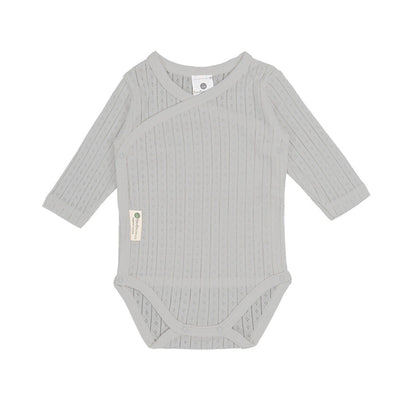 Body 0-1 Mes BimbiDreams Puntillé Gris