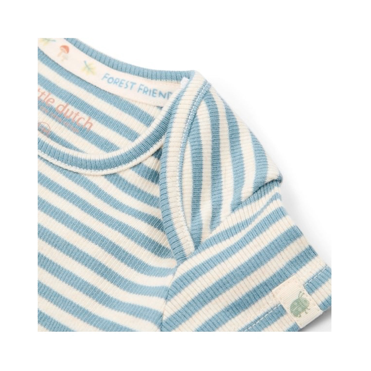 Body 6-9 Meses Little Dutch Blue Stripes