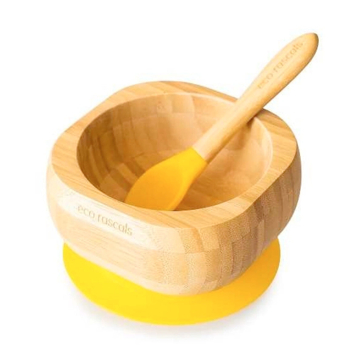 Vajilla Bambú Eco Rascals Amarillo