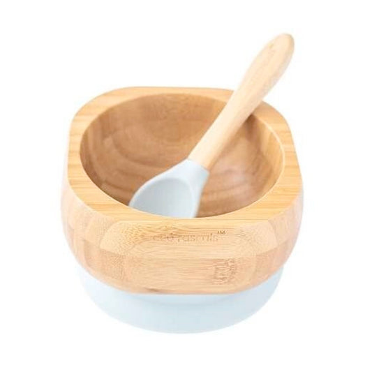 Vajilla Bambú Eco Rascals Gris