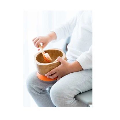 Vajilla Bambú Eco Rascals Naranja