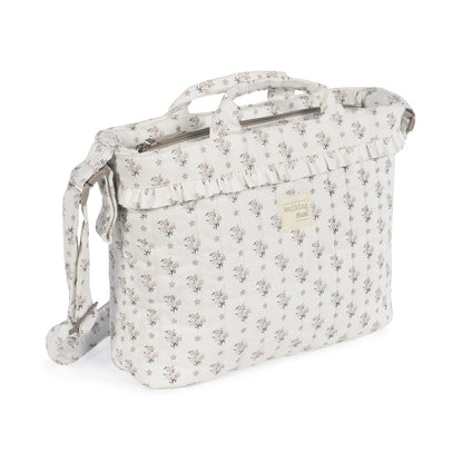 Bolsa Canastilla Walking Mum Botton Flores