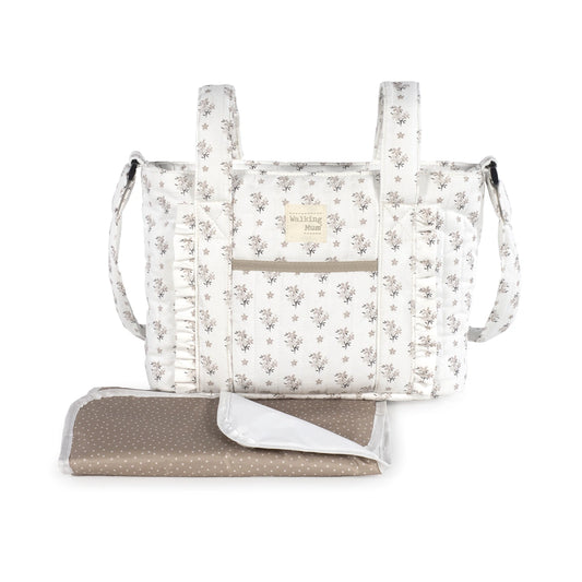 Crossbody Walking Mum Botton Flores
