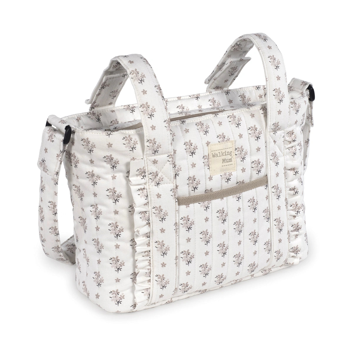 Crossbody Walking Mum Botton Flores
