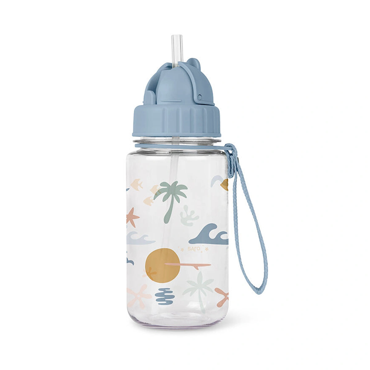 Botella Pajita Saro Good Vibes