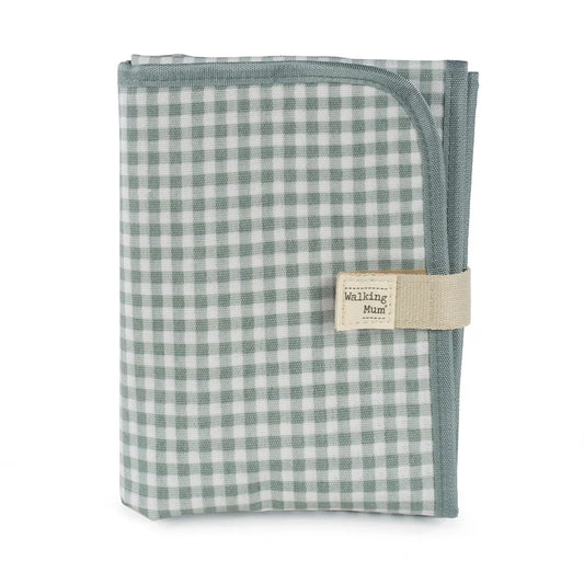 Cambiador Walking Mum I Love Vichy Verde - ALIBEY nens